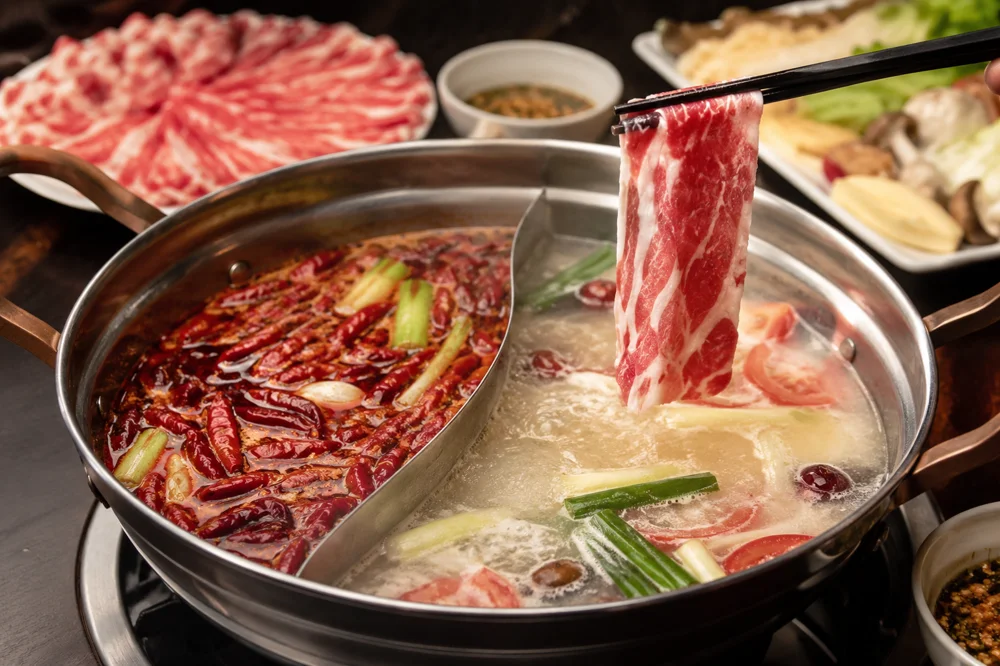 Beef hot pot