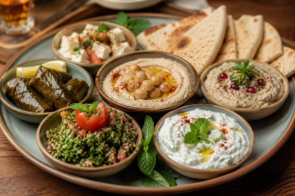 Mezze platter